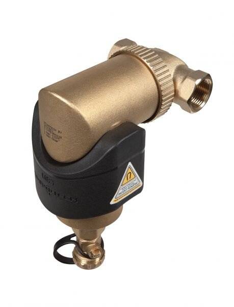 SPIROTECH Schlammabsch. SpiroTrap MBL m. 2" IG, horiz. + vertikal, 10 bar, 110 Gr