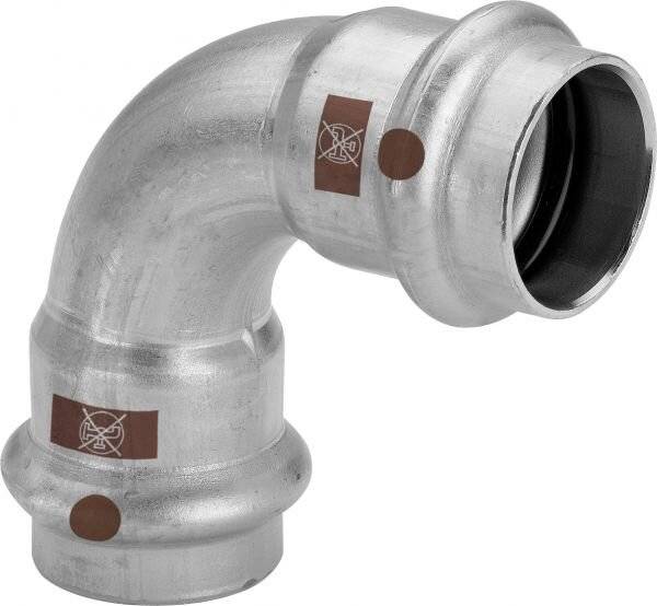 VIEGA Bogen TEMPONOX 1716 IxI, 54mm, 90 Grad, Stahl nichtrostend-0