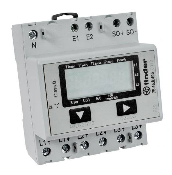 Wolf Energiezähler 3-phasig mit SO-Schnittstelle-1