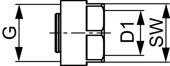 TECEflex Klemmverschraubung für Mehrschichtverbundrohr, Dim. 16-2