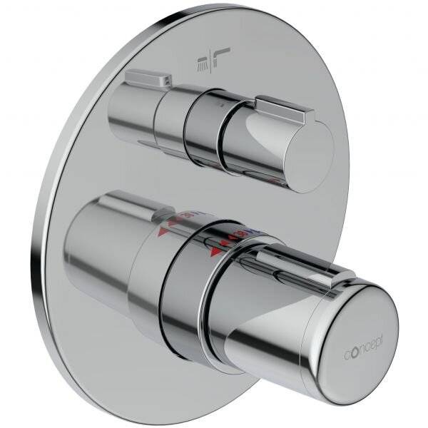 concept 200 Bade-Thermostat UP chrom-0