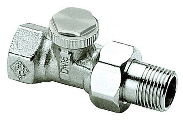 IMI Heimeier Verschraubung Regutec, Durchgangsform, DN 20, Rotguss vernickelt-2