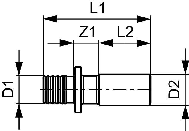 TECEflex Presslötanschluss Dim. 20 auf 18 mm CU, Siliziumbronze-1
