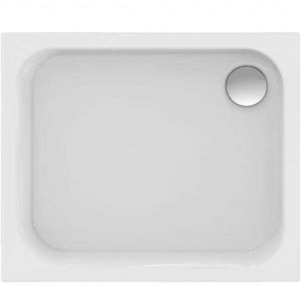 concept 100 Acryl-Brausewanne Weiss 90x7 Rechteck-0