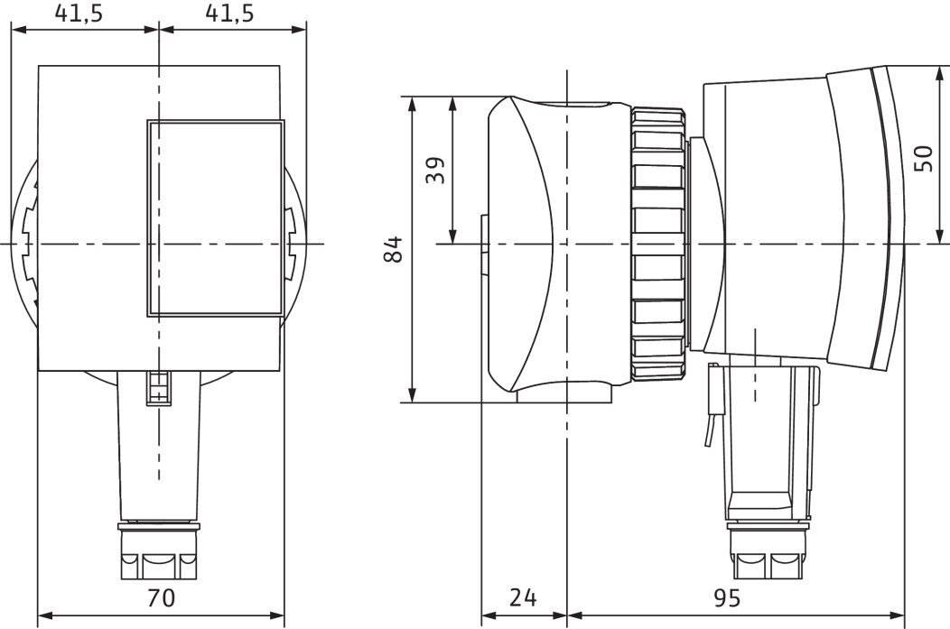 WILO Nassläufer-Hocheffizienzpumpe Star-Z NOVA, G1-PN10,1x230V,5W-2