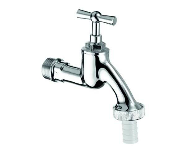 Schell Auslaufventil Knebelgriff, DN 15 G 1/2", Chrom-2