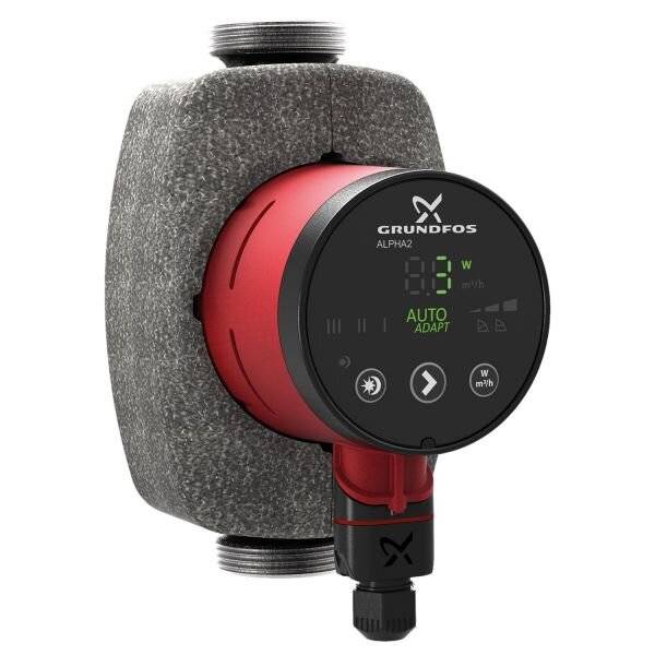Grundfos Alpha2 25-60 N, Umwälzpumpe, P/n: 99271971-3