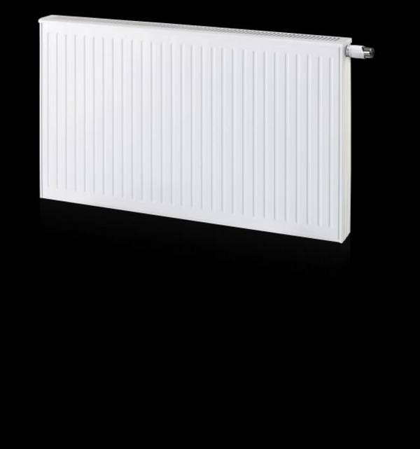 concept Centara Mittelanschlussheizk., 2 Typ 22, BH 600mm, BL 1600mm, RAL 9016