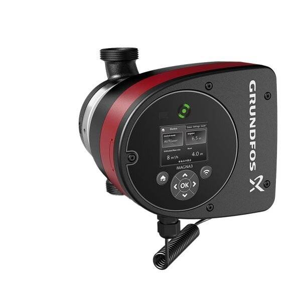 GRUNDFOS Elektr. geregelte Umwälzpumpe MAGNA3 25-120 PN6/10 180mm 1x230V DE-2