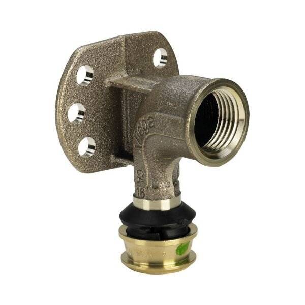 Viega Wandscheibe Raxofix 5325.5 20xRp 3/4, mit SC-Contur, Siliziumbronze-1