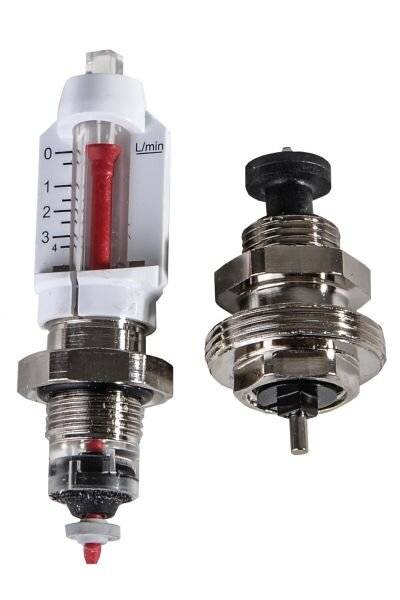 ZEWOTHERM Durchflußmengenmesser 0-4l/min 0 - 4 l/min, Edelstahl VPE 1 Stück
