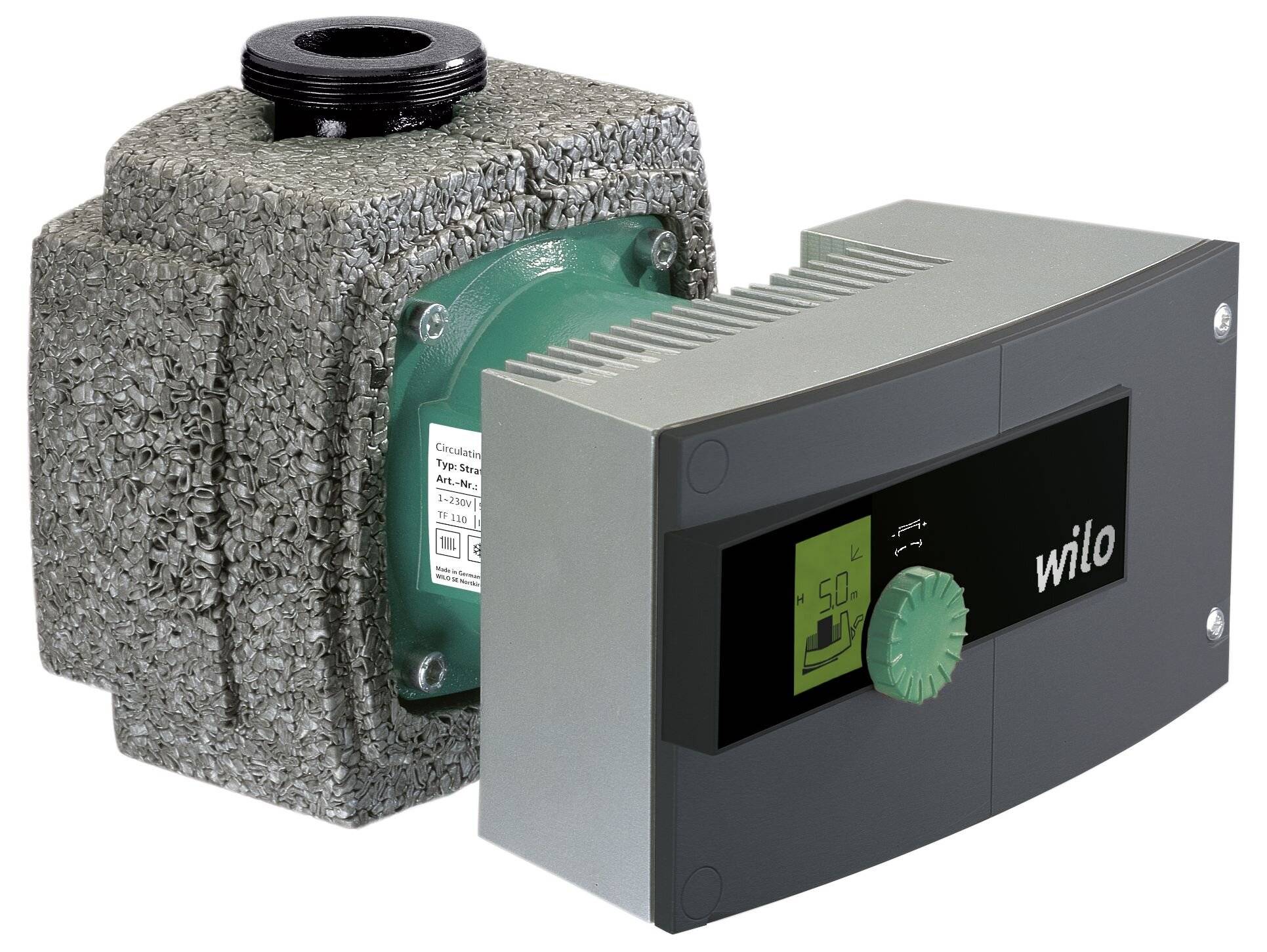WILO Hocheffizienzpumpe WILO Stratos PN 6/10 30/1-10, BL 180mm, Rp 11/4, Nr.2103611-3