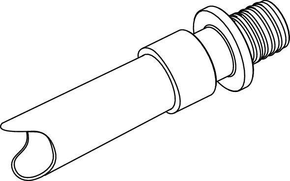 TECEflex Systemübergang Kupferrohr Dim. 16 auf 15 mm CU-Rohr-2