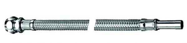 Schell flex Schlauch FLEX clean-fix S 3/8x10mm Rohrstutzen d= 10mm 300mm chrom-3