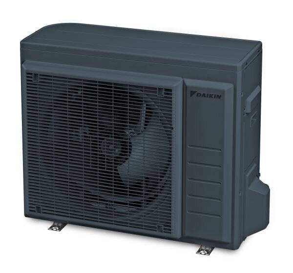 Daikin Altherma 3 R 6 kW Wärmepumpen-Außengerät 3-phasig 230V anthrazitgrau-1