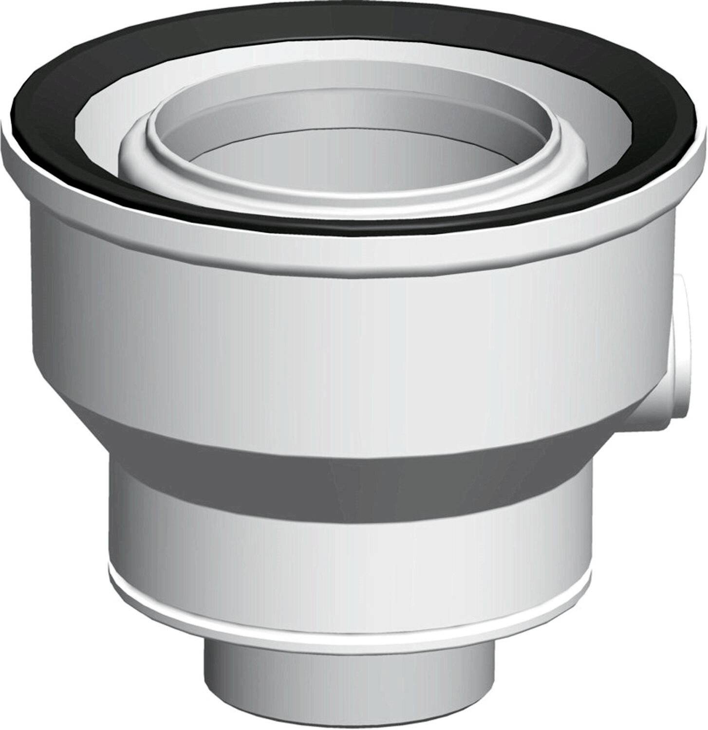 Wolf transition conduit air/évacuation DN60/100 vers DN80/125-1