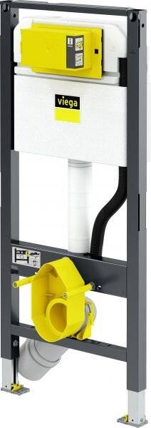 Viega Prevista Dry WC-Element 8522 mit Dusch-WC-Anschluss 1120mm-4