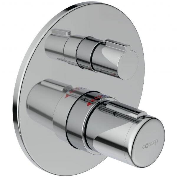 concept 200 Brause-Thermostat UP chrom-0