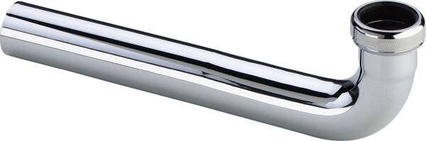 Viega Ablaufbogen 90 Grad 5622.2, G 1 1/4" x 32x255mm, Messing verchromt