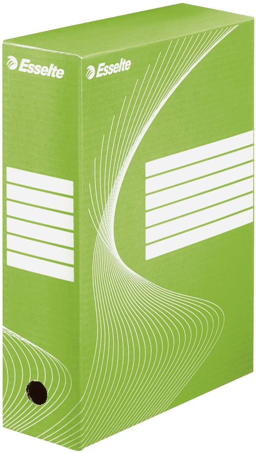 Esselte Archiv-Schachtel VIVIDA, DIN A4, grün, (B)100 mm-5