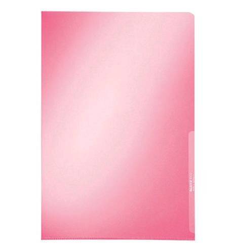 LEITZ Sichthülle Premium, A4, PVC, rot, 0,15 mm (80410025)-2