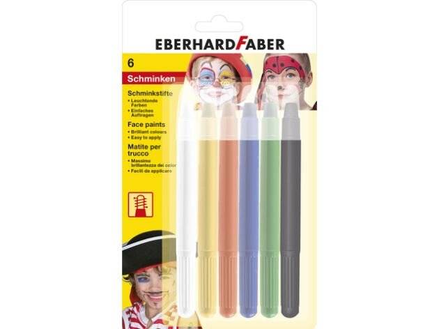 EBERHARD FABER Drehbares Schminkstifte-Set, 6 Farben (57579107)-2