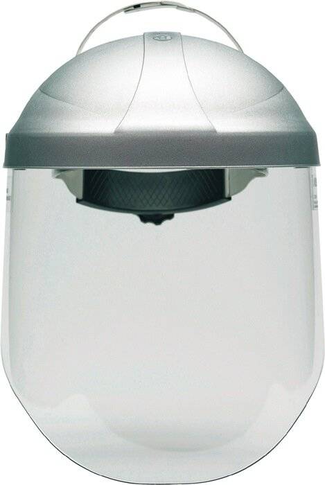 Kopfhalterung u.Visier Tuffmaster H8 WP96 m.Visier PC klar 3M-2
