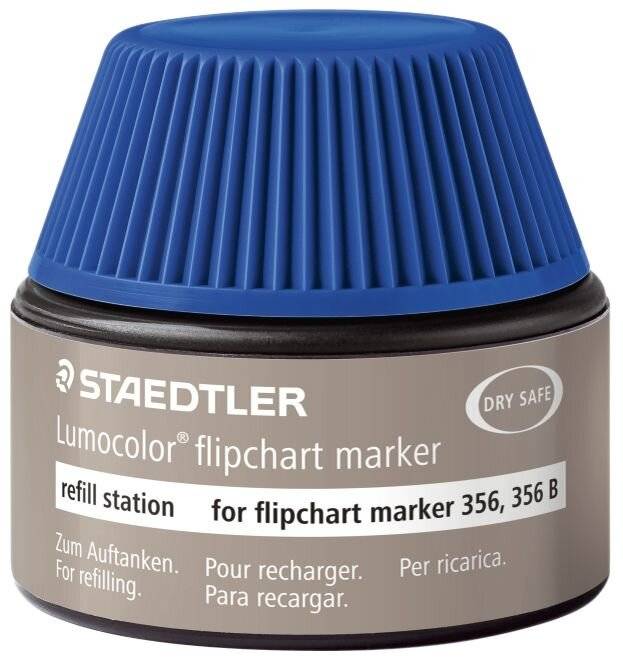 Nachfülltinte Flipchartmarker blau-1