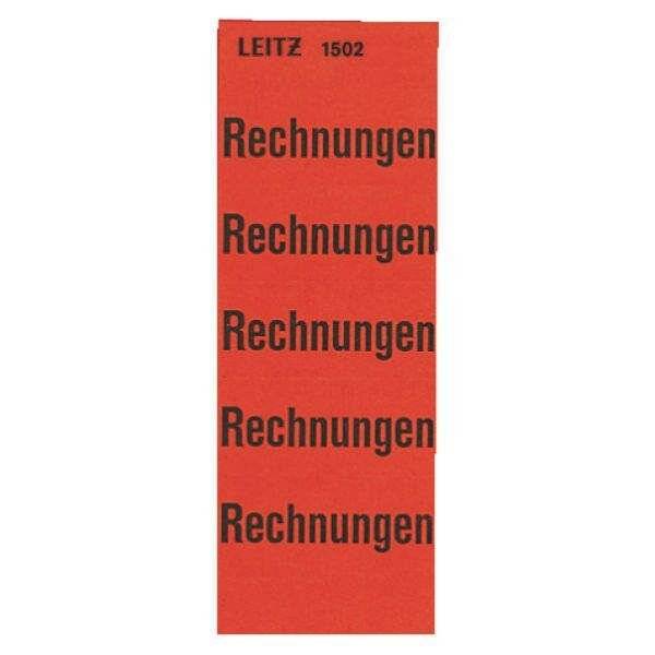 1502 Inhaltsschild Rechnungen, selbstklebend, 100 Stück,-0
