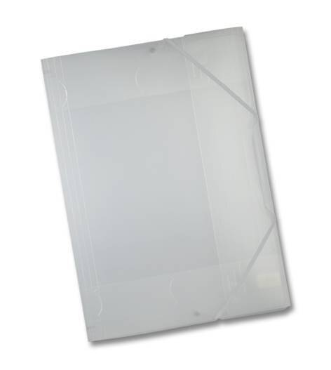 Sammelmappe A3 Weiß - Kunststoff - Transparent
