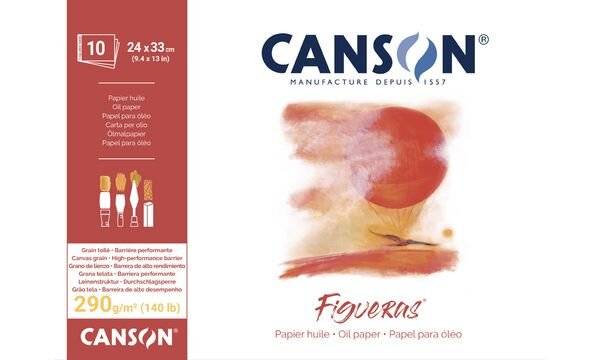 CANSON Zeichenpapierblock "Figueras", 297 x 420 mm, 290 g/qm-1