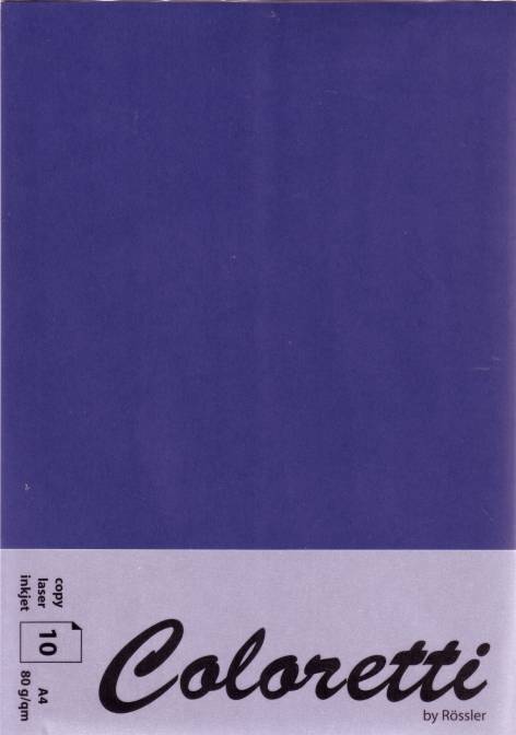 Briefpapier Coloretti A4 80g/qm VE=10 Blatt Jeans-2