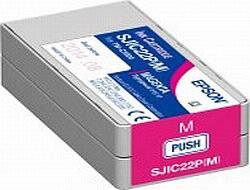Epson SJIC22P(M): Ink cartridge for ColorWorks C3500 (Magenta) - Tinte auf Pigmentbasis --1