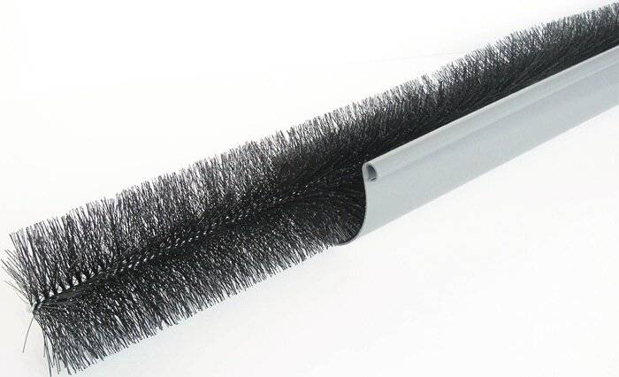 Rinnenraupe B.100-125mm L.1,2m schwarz PROTEKTOR-1
