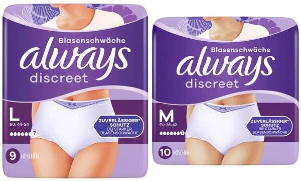 always discreet Inkontinenz-Höschen Pants Plus, Größe: M (6431142)-0