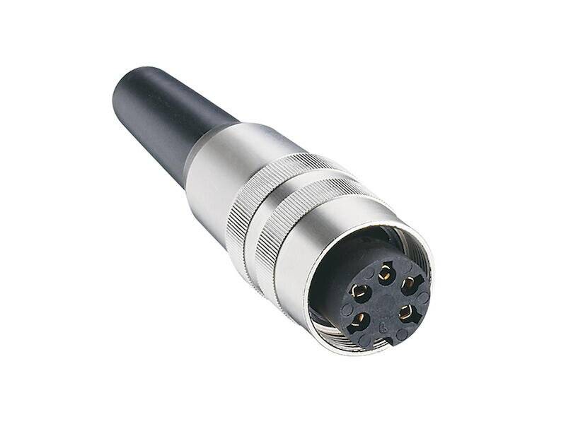 Lumberg Connect KV 71 Kupplung nach IEC 61076-2-106, IP 40, gerade Ausführung, mit-0