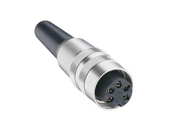 Lumberg Connect KV 50 Kupplung nach IEC 61076-2-106, IP 40, gerade Ausführung, mit