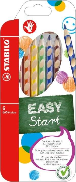 Buntstift Easycolors Klappetui mit 6 Stiften-2
