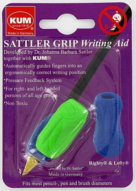 Schreibhilfe Sattler Grip farbig sortiert Blister-2