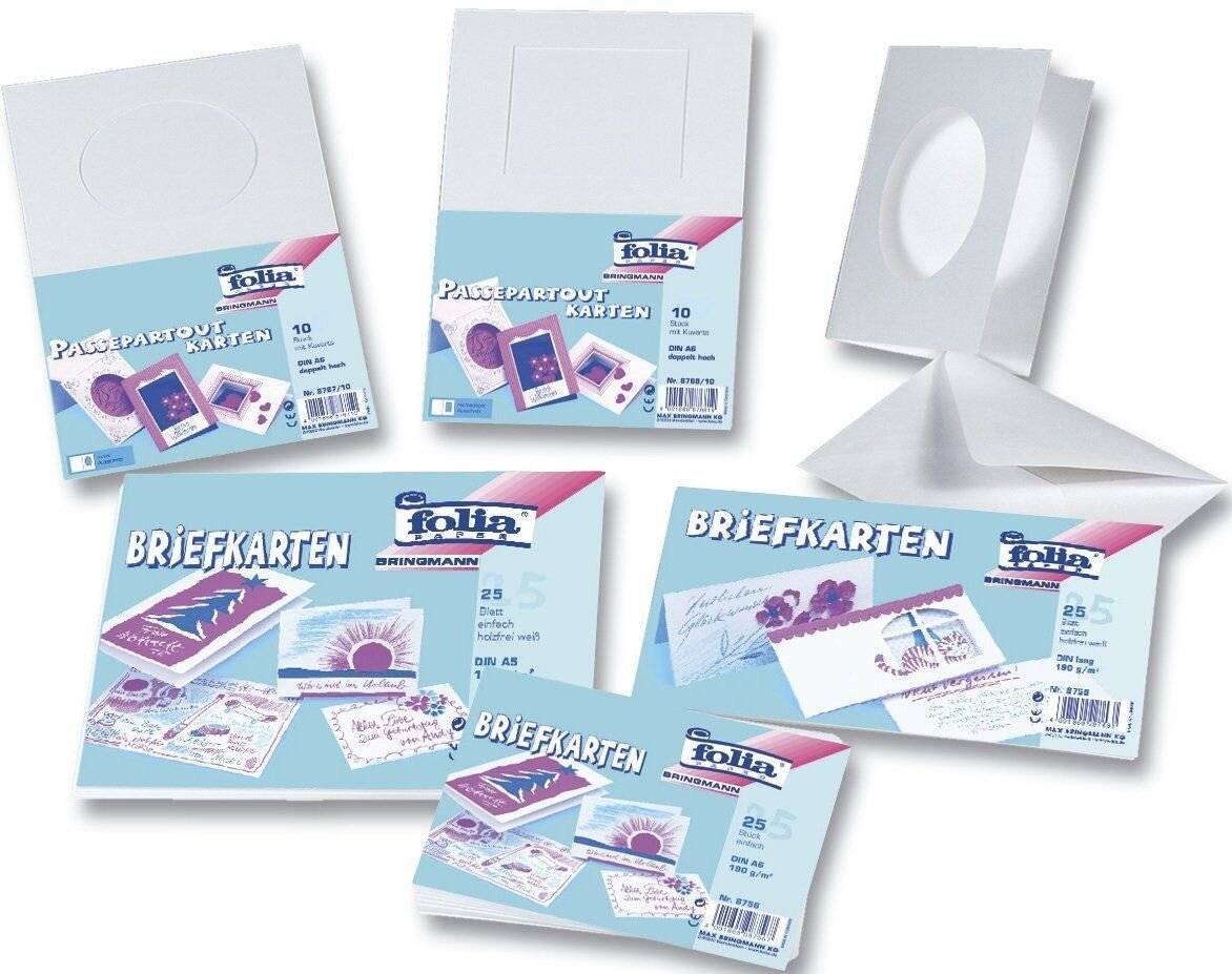 Blankokarte - A6 hoch, doppelt, 190g,-0