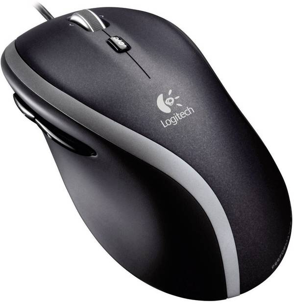 Logitech M500 kabelgebundene Maus - schwarz 910-003725
