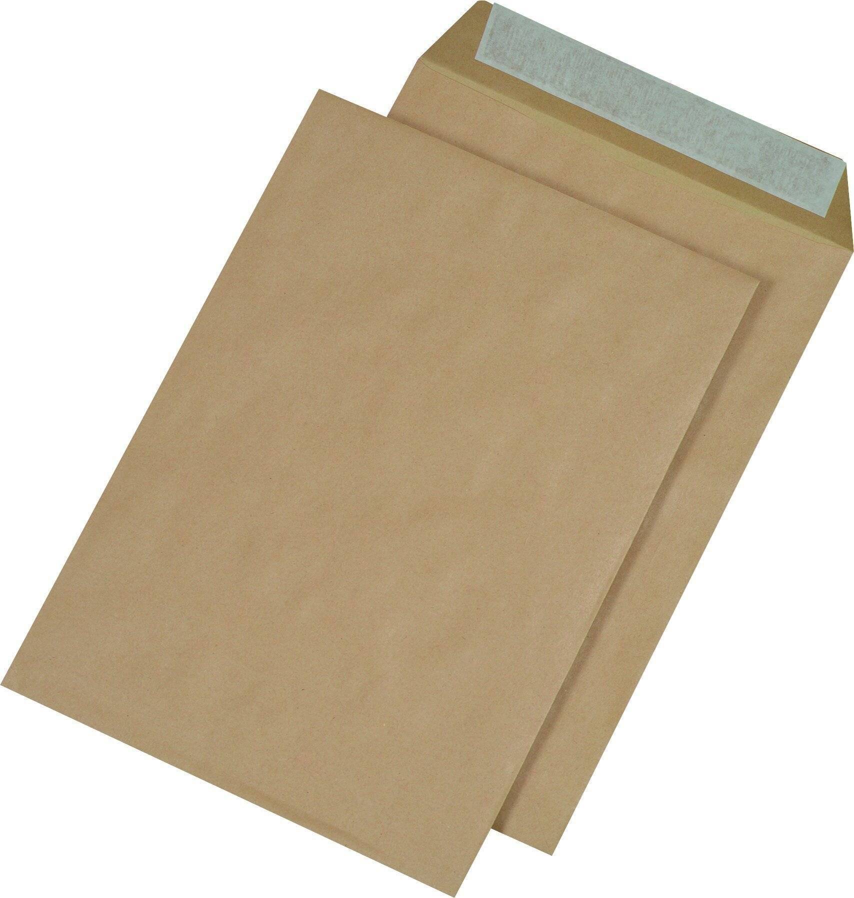 MAILmedia Versandtasche B4 haftklebend, ohne Fenster, braun-3