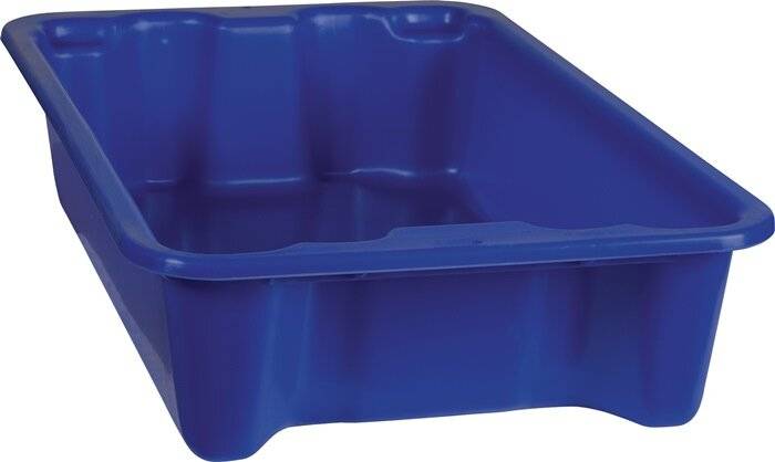 Drehstapelbehälter PP blau L590xB380xH135mm-2
