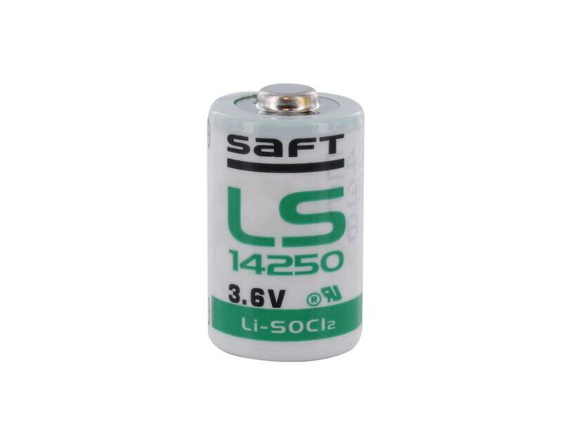 Saft Batterie Lithium 3,6 V 1200 mAh 1/2 AA Knopfanschluss-3
