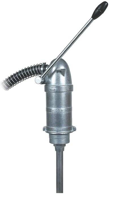 Handkolbenpumpe Zinkdruckg.0,25 l/Hub geeignet f.Diesel,Heizöl TECALEMIT-3