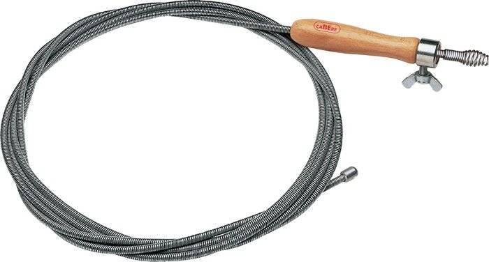 Rohrreinigungswelle L.5m Wellen-D.9mm Krallen-D.20mm einlagig CABERE-2