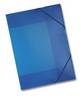 Sammelmappe A3 Blau - Kunststoff Transparent