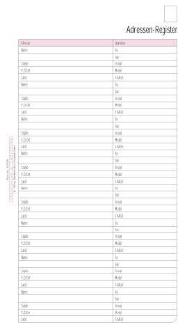 CHRONOPLAN Adressen, Midi, 80 g/qm, 16 Blatt (72050332)-1