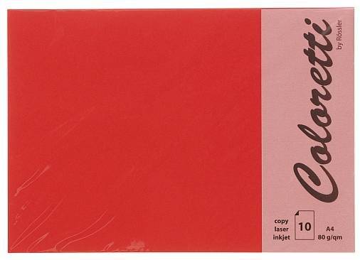 Briefpapier Coloretti A4 80g/qm VE=10 Blatt klatschmohn-3