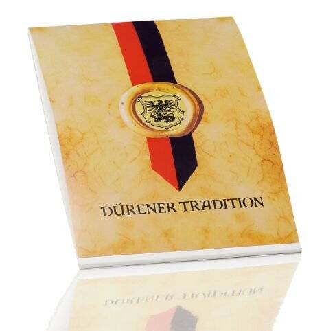 Briefblock Dürener Tradition - A5 50 Blatt weiß satiniert.-1